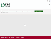 Tablet Screenshot of dpssirsa.com